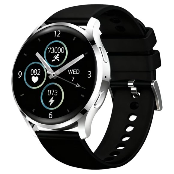 Reloj Inteligente ChronArk Monitor de Actividad IP68 Negro