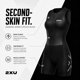 thumbnail image 4 of Leotardo 2XU Trisuit Core de Mujer con Mangas Cortas - Talla S, 4 of 8