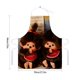 thumbnail image 2 of Monchhichi delantal temático para cocinar, esencial para el hogar, delantal de barbacoa/bufanda de cocina con bolsillos para hombres y mujeres, regalo para el hogar, 2 of 6
