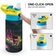 thumbnail image 4 of Motel Transilvania Botella de Agua con Tapa Pop Top de Un Toque, Acero Inoxidable, a Prueba de Fugas, para Deportes, Botella Infantil azul 12 oz, 4 of 6
