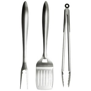 Disparo - Pack 3 Piezas Asado Acero Black Bull Cocina Profesional