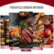 thumbnail image 5 of Parrilla de mesa Raclette Artestia 1700W con cocina a la piedra para carne, 5 of 7