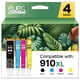 thumbnail image 1 of Cartuchos de tinta ejet 910XL para HP 910 Officejet Pro 8020 8010, 1 of 6