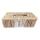thumbnail image 1 of Servilletero Bambu Porta Pañuelo Madera Decorativo Tejido Bi Beige, 1 of 3