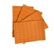 thumbnail image 2 of 4 Uds. Alfombrillas De Agarre De Cubierta EVA Antideslizantes Almohadillas De Tracción Para Tabla De Surf Para Monopatín Kayak Naranja, 2 of 5
