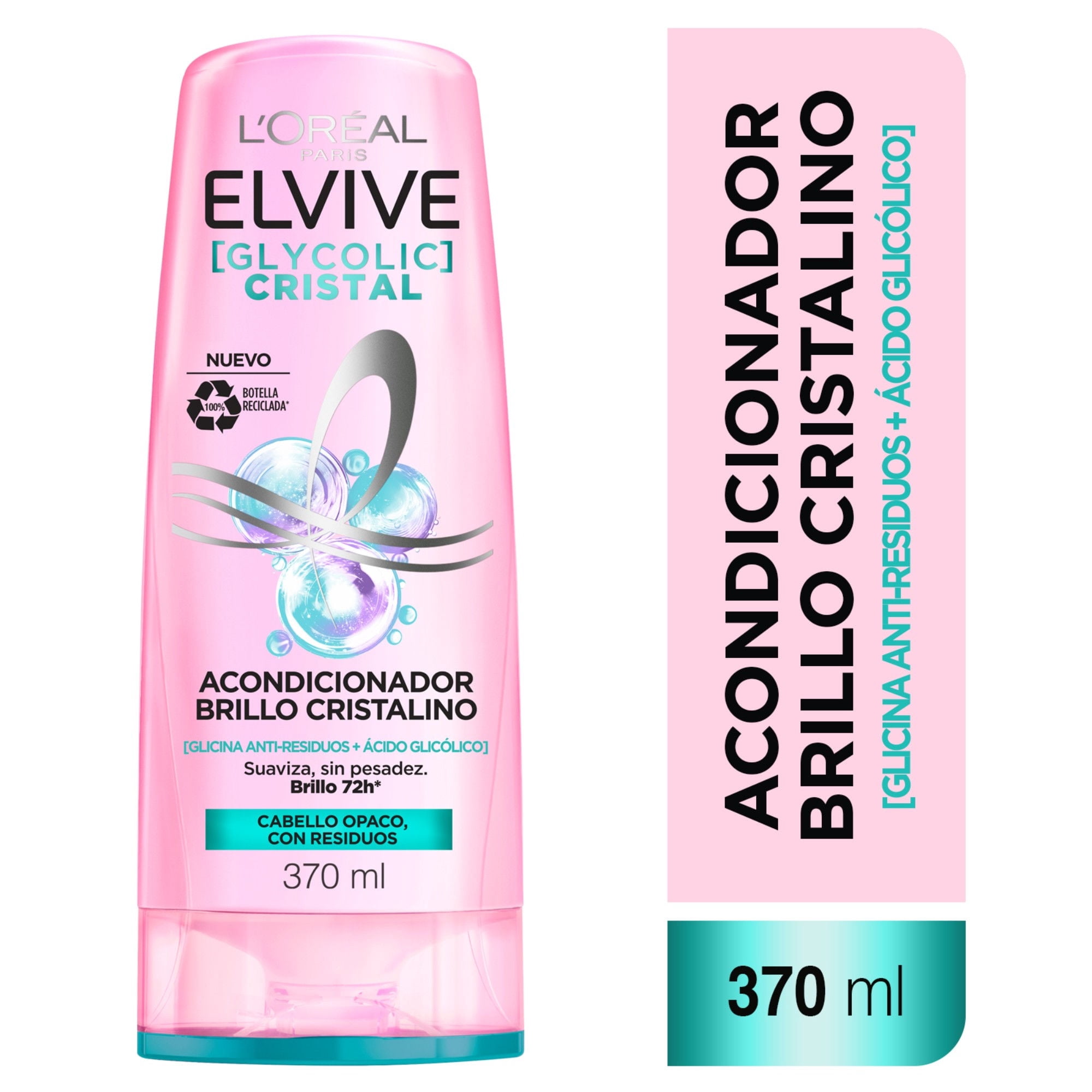 Acondicionador Elvive Glycolic Cristal, 370 ml