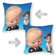 thumbnail image 2 of Bebé Jefe: Niño Blanco Fundas de almohada de terciopelo con tema, regalos de funda de almohada, decoración para el hogar, cojín de lanzar, regalo de cumpleaños para fans y parejas. 40cm x 40cm., 2 of 6