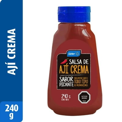 Ají Crema Squeeze 240 G Lider
