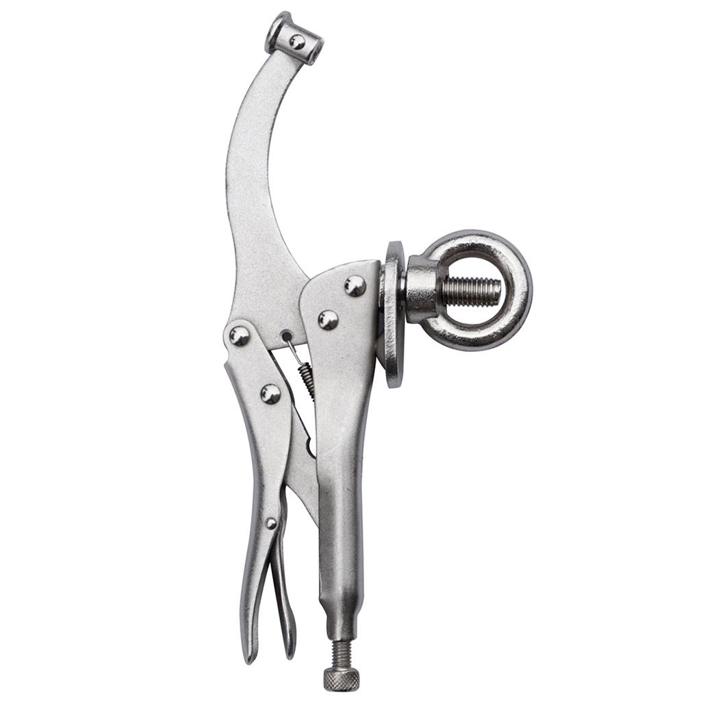 Magideal - Abrazadera De Prensa De Taladro De Resistencia, Tipo De Precisión, Tornillo De Banco Con Bloqueo Y Liberación, Tornillo De Material Acero Para Abrazaderas 12 Pulgadas