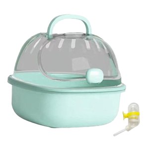 Ioensy - Estuche De Transporte Para Hámster, Accesorio Para Hámster, Erizo, Hurones, Color Azul