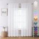 thumbnail image 1 of Cortinas Lecloud 213 cm Blanco Transparente – Set de 2 Paneles, 1 of 9