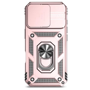 Estuche Gangxun Para Iphone 16 Pro Max, Soporte Giratorio 360°, Estilo Mecánico Y Magnético