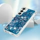 thumbnail image 4 of Funda Para Samsung Galaxy S24 Con Brillo Líquido, Protección Completa Y Soporte De Anillo Giratorio, 4 of 4