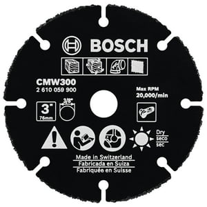 Rueda Múltiple Carburo Bosch Cmw300 7.62Cm