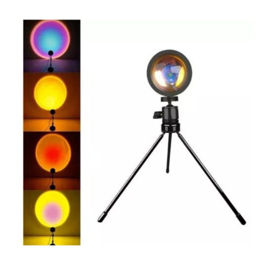 Click Ventas - Lampara Proyector Puesta Al Sol Led Iluminación Sunset