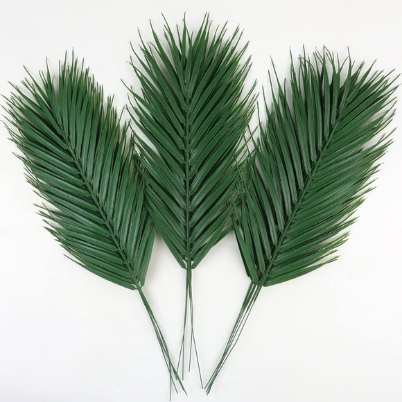 Hojas de Palma CCINEE 16 piezas 45 cm Decoración Tropical
