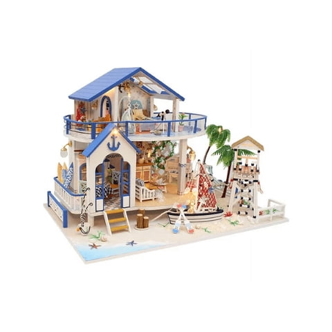 China - Casa Miniatura Diy “La Leyenda Del Mar Azul” – Diorama De Fantasía Marina Con Luces Led - 13844