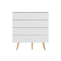 Exit - Cómoda 4 Cajones Patas