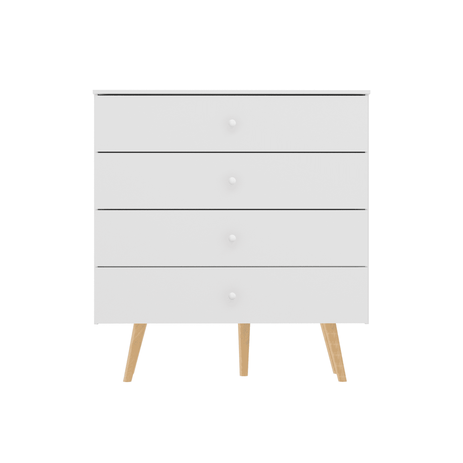 Exit - Cómoda 4 Cajones Patas