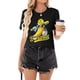 thumbnail image 5 of Camiseta Talovere Baseball Mom para mujer, negra, talla L, 5 of 6