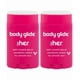 thumbnail image 1 of Bálsamo antirozaduras BodyGlide For Her, 45 ml, paquete de 2, 1 of 3