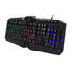 thumbnail image 1 of Teclado Onset T1026 membrana gamer rgb español negro, 1 of 3
