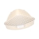 thumbnail image 3 of Orinal Conejo Mediano Orinal Triángulo Con Rejilla Para Conejo Chinchilla Beige, 3 of 6
