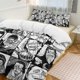 thumbnail image 1 of Sir Crocodile Bed Duvet Cover Funny Anime Cartoon Bedding Sets Lightweight 3 Piece Comforter Sets, 1 of 5