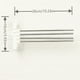 thumbnail image 1 of 1pc Bathroom Towel Rack Rotatable Towel Holder Space Aluminum 2/3/4/5-Bar Towel Hanger Kitchen Shelf Paper Hanging Wall Mounted, 1 of 4