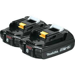 Batería Compacta Makita Bl1820B-2 De 18 V Y 2.0 Ah, Iones De Litio, X2