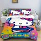 thumbnail image 1 of Charming Hello Kitty Sanrio Cartoon bedding Featuring a Trendy Print Ideal for All Seasons Available in Single, 1 of 5