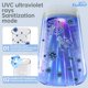 thumbnail image 3 of Water Flosser KIWIBIRD Mini para viajes con luz UVC de 230 ml, color morado, 3 of 9
