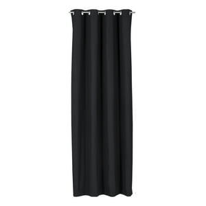 Clems - Cortina Tradicional 100% Blackout Negro