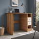 thumbnail image 4 of Escritorio PC 100cmx50cmx71cm con 4 Cajones Mueble Oficina Nórdico Madera Blanco, 4 of 7