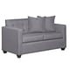 thumbnail image 3 of Sofa 2C Gramado  Tela Gris 130x70x83, 3 of 5