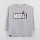 thumbnail image 1 of Polera Manga Larga Niño Back Print Spiderman Blanco Marvel, 1 of 3