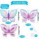 thumbnail image 2 of Globo Broeify 99 cm Mariposa Pack de 6 Degradado, 2 of 6
