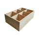thumbnail image 3 of Portalápices De Madera Organizador Duradero Multiusos De 6 Compartimentos Para Marcador, 3 of 5