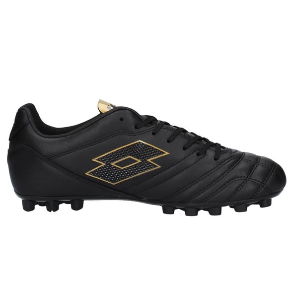 Zapatilla de Futbol Hombre Lotto Stadio AGM 705 Negro Logo