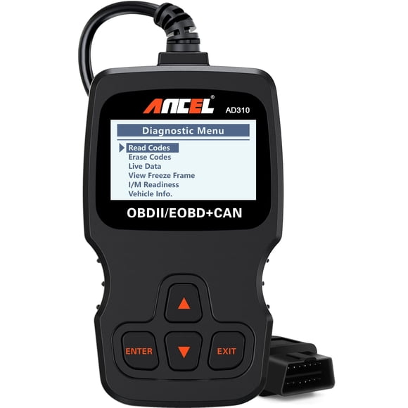 Lector de códigos de falla de motor de automóvil Escáner ANCEL AD310 OBD II