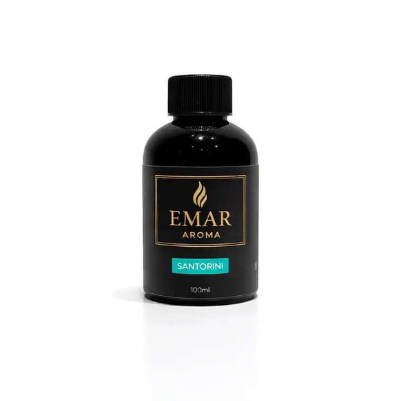 Esencia Aromática Difusor Santorini Caoba Y Vainilla 100ml