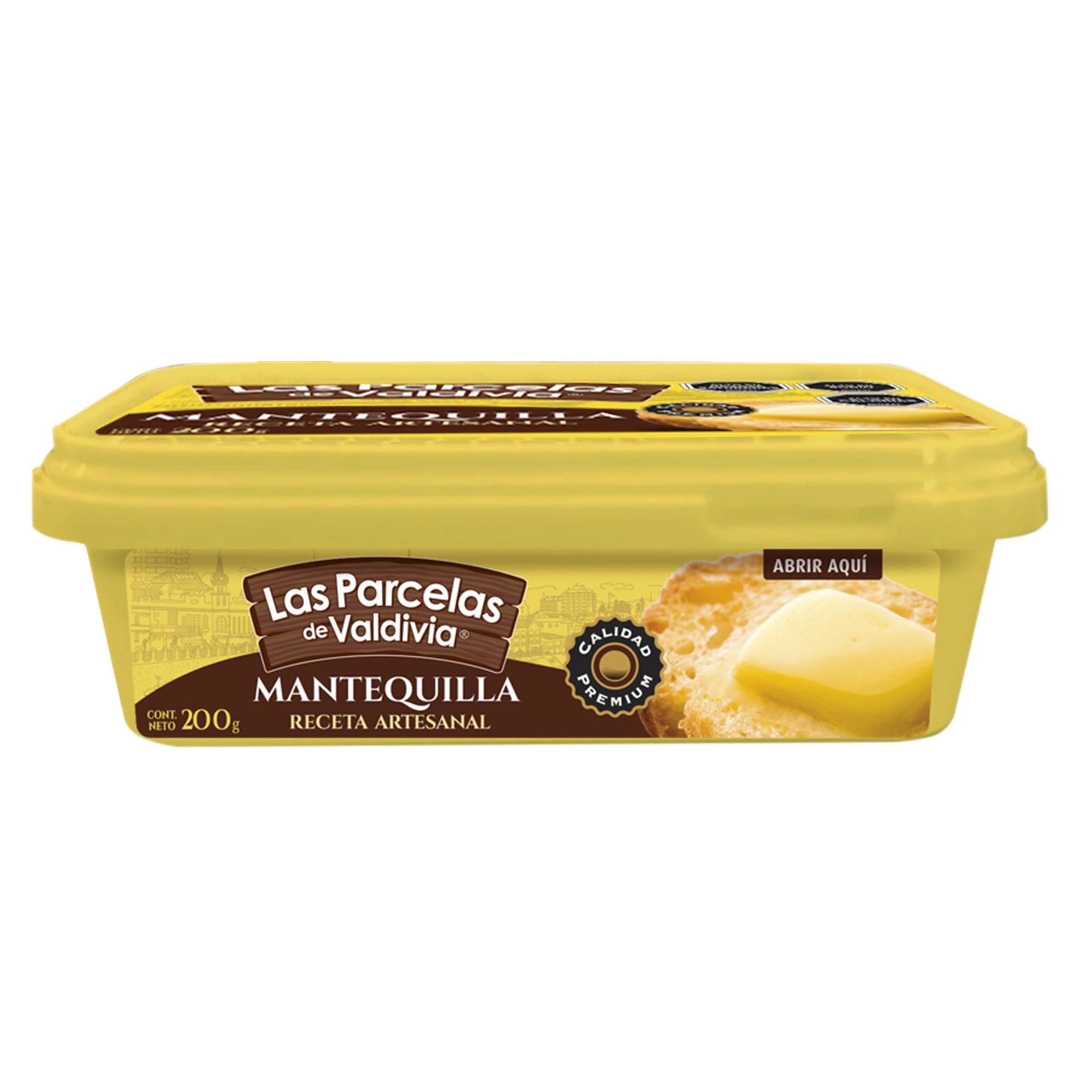 Mantequilla Pote 200 g Las Parcelas de Valdivia