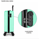 thumbnail image 3 of Maleta Cabina De 10 Kg Equipaje Chica Ruedas Viaje Avión, 3 of 6