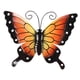 thumbnail image 4 of Decoración De Pared De Mariposa Inspiradora, Adorno Artesanal Creativo Para Patio Trasero, Hogar, Negro Y Naranja, 4 of 5