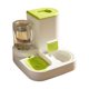 thumbnail image 3 of Alimentador Automático Para Mascotas Bebedero De 1 L Alimentador De 2,2 L Limpia Fácilmente Kitty Food Bowl Green, 3 of 5