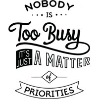 Rienda Libre Graphics - Decomural Priorities Inspirational Ws-46210