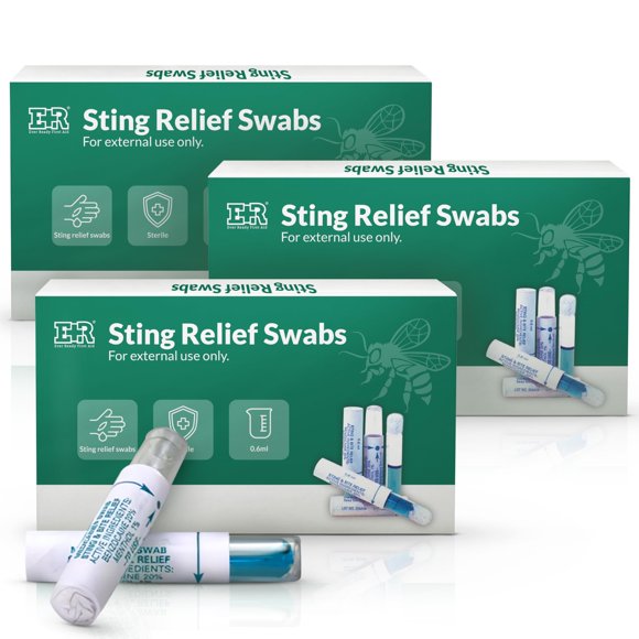 Hisopos de Alivio del Dolor Ever Ready First Aid - 30 unidades