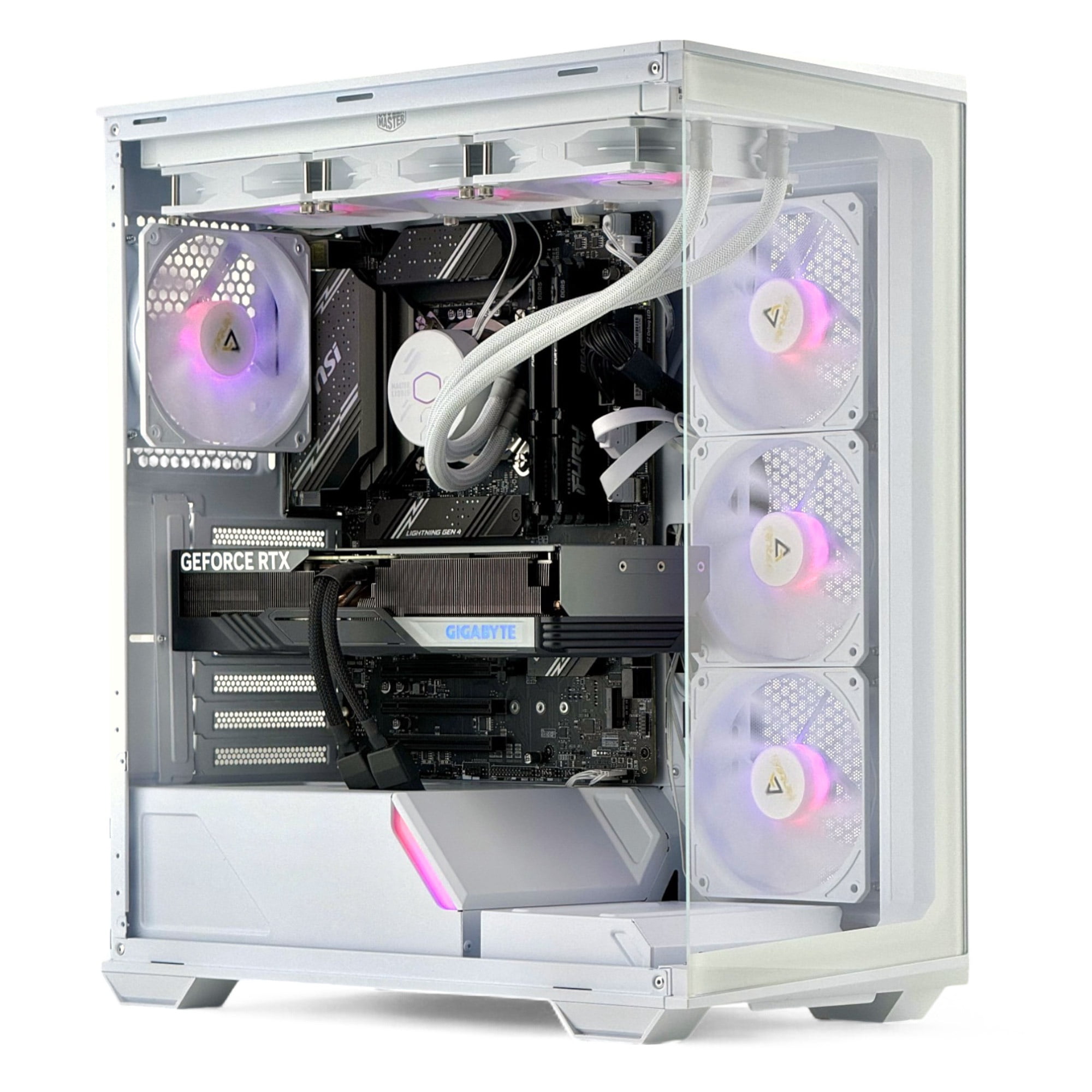 Hyperpc.cl - Pc Gamer Blanco Intel Core I9 14900kf 32gb Ddr5 2tb Rtx 5070