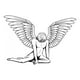thumbnail image 1 of Decomural Fallen Male Angel WS-17825, 1 of 2