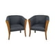 thumbnail image 1 of Sitiales Esmeralda Lino Gris Oscuro, 1 of 3